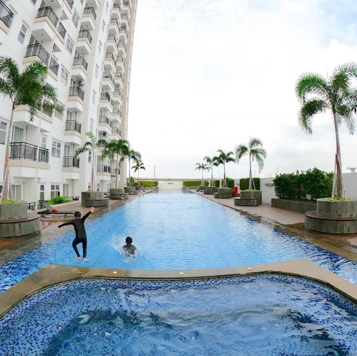Fasilitas kolam renang apartemen